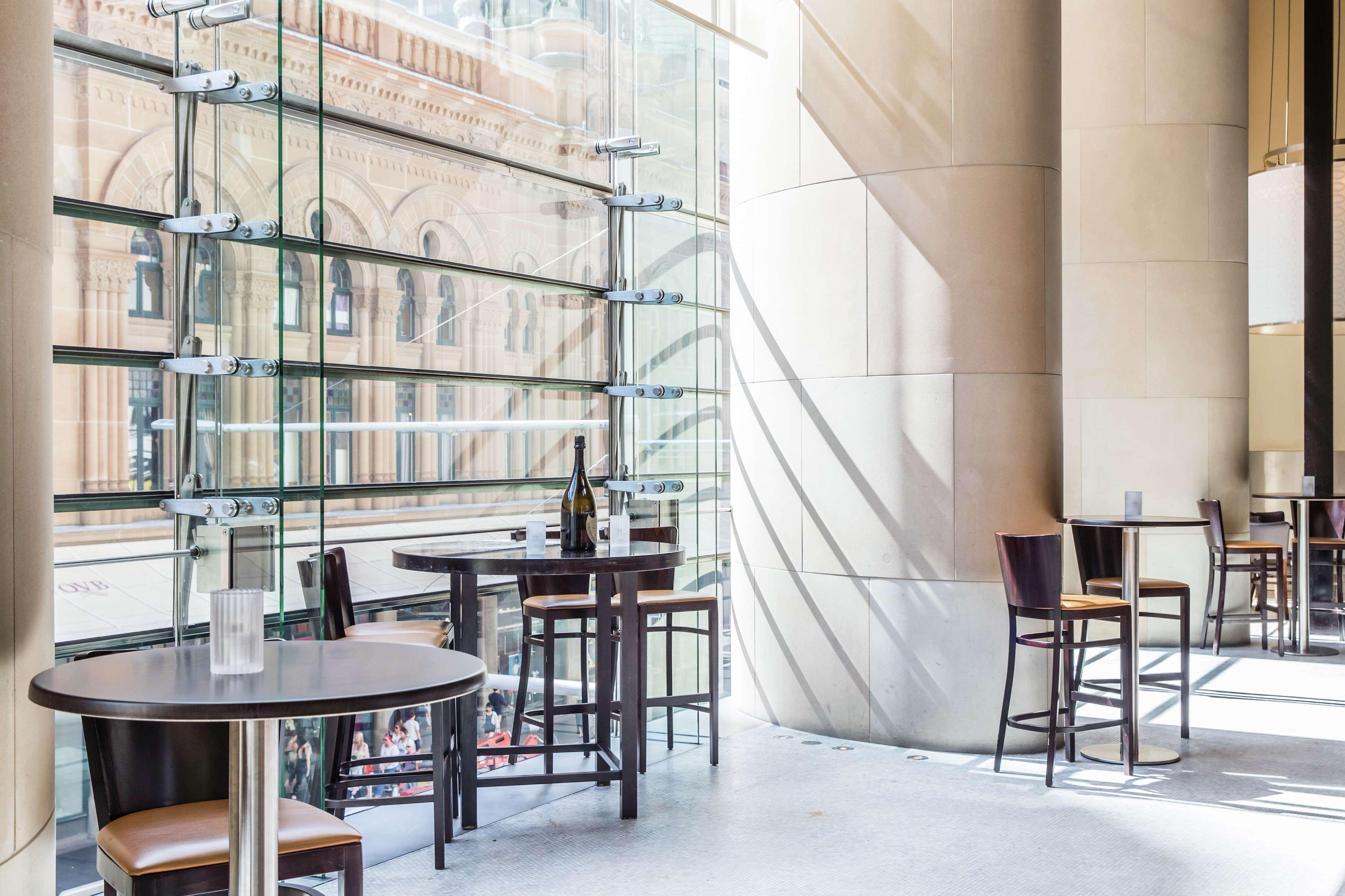 Hilton Sydney Hotel Exterior photo The interior of the National Gallery of Victoria's café